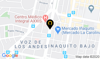 Mapa de Axxis Hospital en Quito