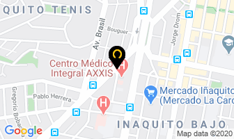 Mapa de Axxis Laboratorios ClÍnicos en Quito