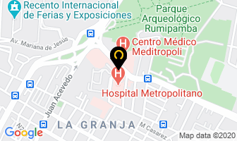 Mapa de Ayala DÁvila Gustavo MÉd. en Quito