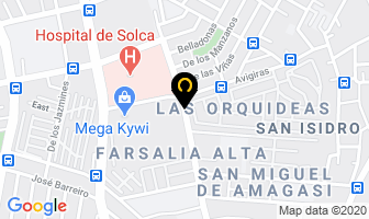 Mapa de Azul Pacífico Cia. Ltda. en Quito