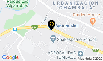 Mapa de Azul Peluqueria en Quito
