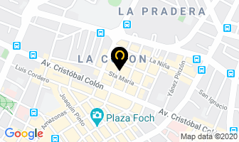 Mapa de B & B Travel Cia. Ltda. en Quito