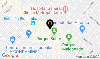 Mapa de Baby Fashion en Riobamba