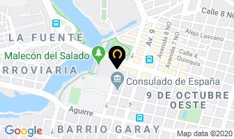 Mapa de Balanzas Cas en Guayaquil