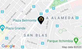 Mapa de Ballet Folclorico Nacional Jacchigua en Quito