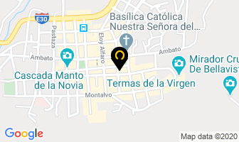 Mapa de Baños:volcano Adventure Turismo Y Aventura en Cantón Baños