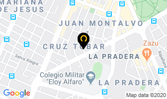 Mapa de Banquetes Condal en Quito