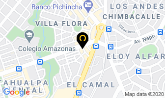 Mapa de Banquetes Elizabet en Quito