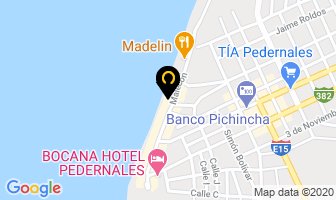 Mapa de Bar Cabañas “Son Candela” en Pedernales