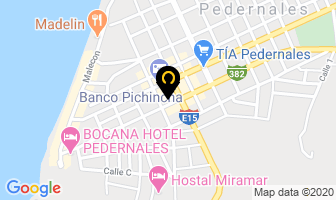 Mapa de Bar Restaurante Las Gemelas en Pedernales