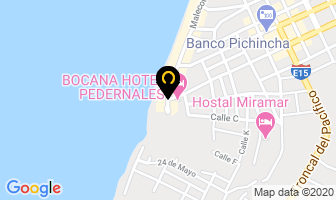 Mapa de Bar Y Restaurant Chachita en Pedernales