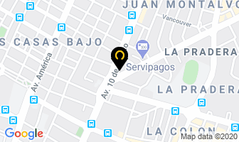 Mapa de BaterÍas Dipo Auto CÍa.ltda. en Quito