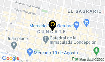 Mapa de Bauhouse Hostel, Hoteles, Hostales, Cuenca en Cuenca