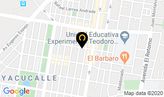 Mapa de Bazar - Papeleria en Ibarra