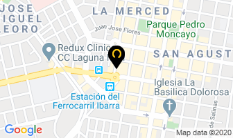 Mapa de Bbbk Odontología en Ibarra