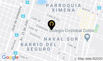 Mapa de Bejar Ayala Luis Roberto Dr. en Guayaquil