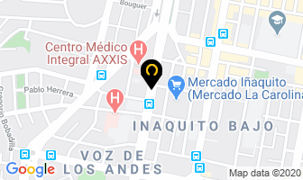 Mapa de Bermeo Sevilla Gil en Quito