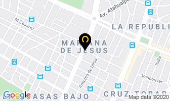 Mapa de Besa Belleza Y Salud en Quito