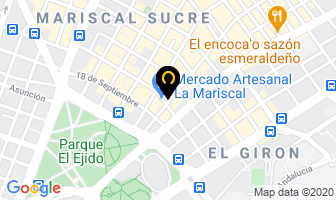 Mapa de Biblioteca Banco Central Del Ecuador en Quito