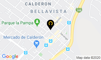 Mapa de Bienes Raíces Rocha & Hermanos en Quito