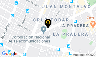 Mapa de Bimos Ortega Carlos Dr. en Quito