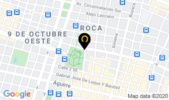 Mapa de Bingo Centenario en Guayaquil
