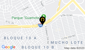Mapa de Bloquexa en Guayaquil