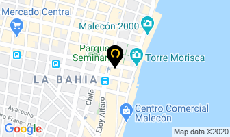Mapa de Bocatto Express en Guayaquil