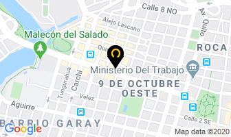 Mapa de Bonilla Leon Oscar Dr. en Guayaquil