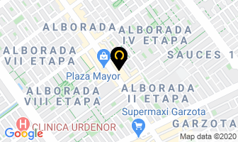 Mapa de Bordados Dick´s en Guayaquil