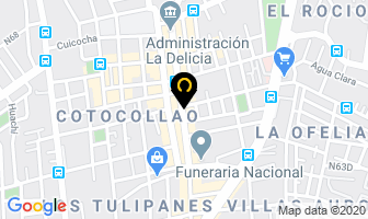 Mapa de Bordados H & M en Quito