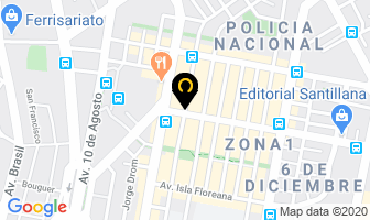 Mapa de Bordados Jhotul en Quito