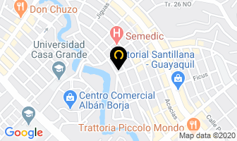 Mapa de Borja Plata Jorge Eco en Guayaquil