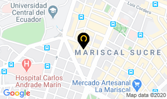 Mapa de Bowling Center en Quito