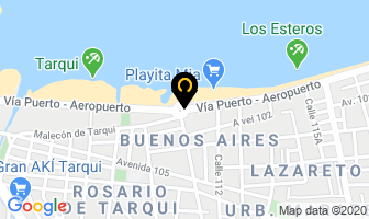 Mapa de Buceo En Ecuador en Manta
