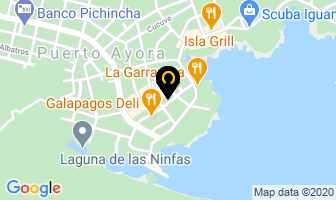 Mapa de Bunga Cafe Bar en Puerto Ayora
