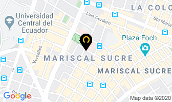 Mapa de Burbano S. Manuel Dr. en Quito