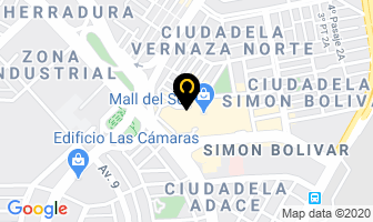 Mapa de Burbujas Express en Guayaquil