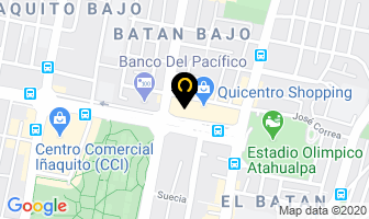 Mapa de Burger King en Quito