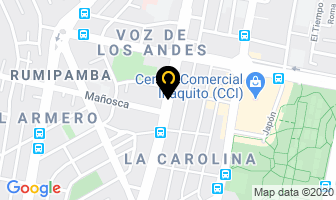 Mapa de Business Online Barbara en Quito