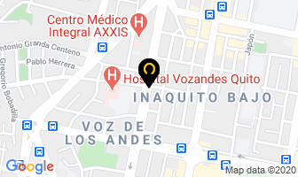 Mapa de CaÑizares NarvÁez Cristobal Danilo en Quito