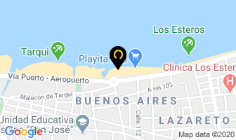 Mapa de Cabaña Picanteria El Gran Jefe en Manta