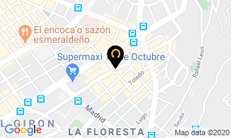 Mapa de CafÉ Restaurante Lo Nuestro en Quito