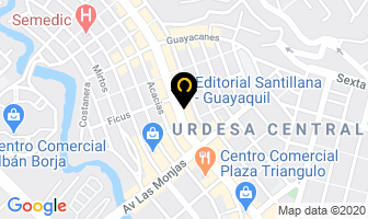 Mapa de Cafe Bombon´s en Guayaquil