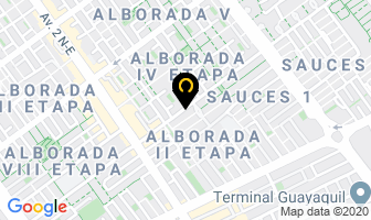 Mapa de Café Restaurant Kennedy en Guayaquil