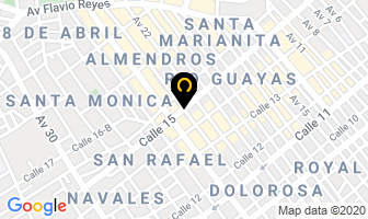 Mapa de Cafeteria Hierba Buena en Manta