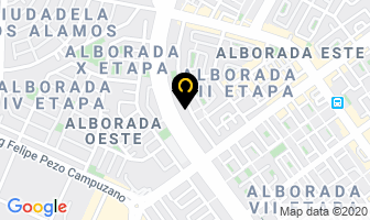 Mapa de Cafeterias Lida´s en Guayaquil