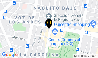 Mapa de Cafu - Cigarrillos Electrónicos en Quito