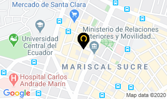 Mapa de Cajas Para Tortas Y Pizza en Quito