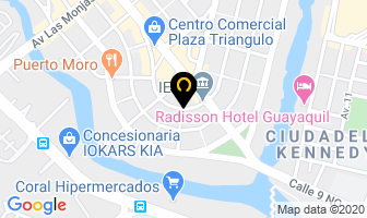Mapa de Caleb Brett Ecuador S.a. en Guayaquil